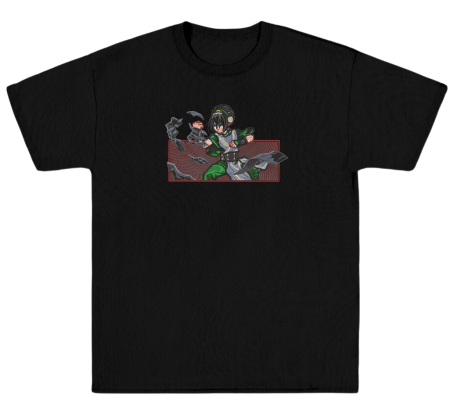 Alte Anime - Earth Unbound Tricou Brodat