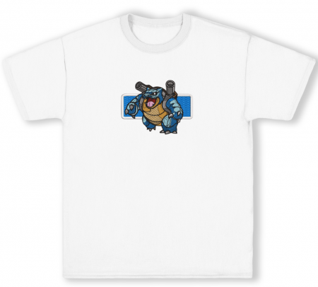 Tricou Brodat - BLUE TANK [1]