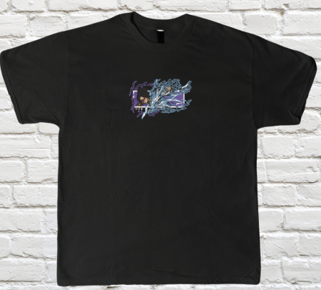 Naruto - Tricou Brodat ChidoriSasuke - Premium Naruto