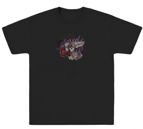 BlackClover - Tricou Brodat Unyielding Spirit Premium
