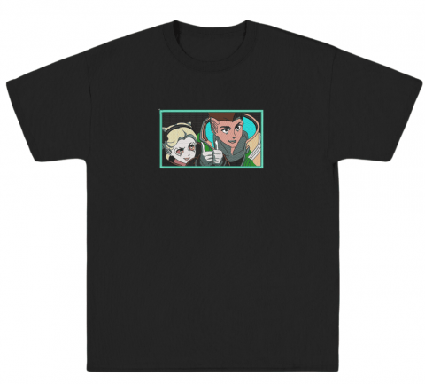 CyberPunk - Tricou Brodat Edge Runners Premium