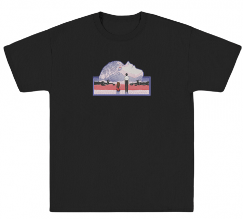 Evangelion - Tricou Brodat Sync or Perish Premium