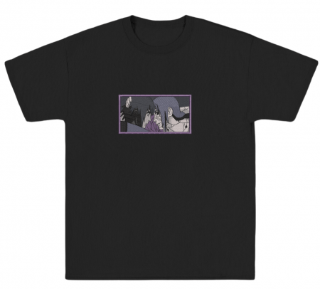 Naruto - Tricou Brodat FinalFight SasukeItachi - Premium Naruto