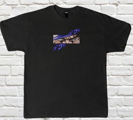 JoJo's Bizarre Adventure - Tricou Brodat Jojo V1 - Premium Bizarre Adventure