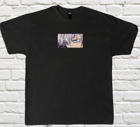 Jujutsu Kaisen - Tricou Brodat Gojo - Design Premium JJk