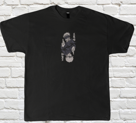 Jujutsu Kaisen - Tricou Brodat Gojo - Design v3 Premium JJk
