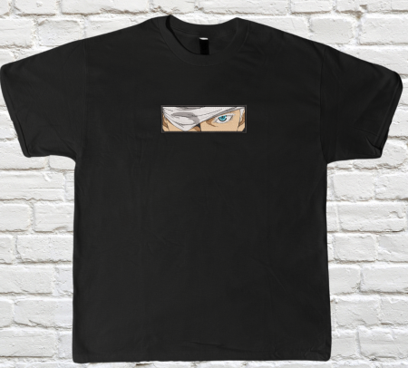 Jujutsu Kaisen - Tricou Brodat Gojo - DesignEyes Premium JJk