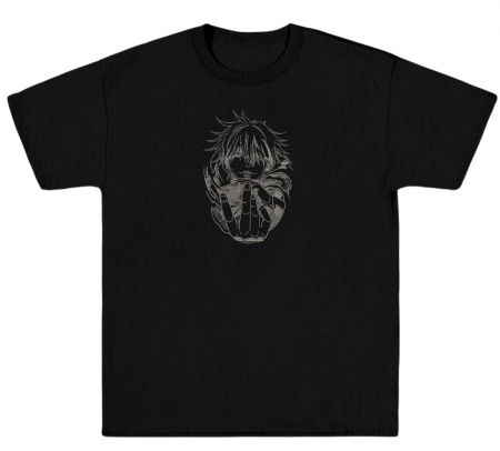 Jujutsu Kaisen - Tricou Brodat GojoBlueEyes - Premium