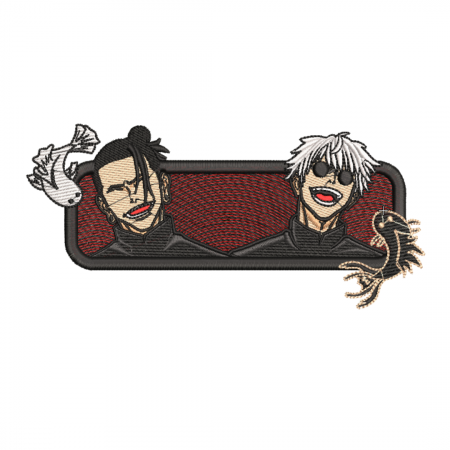 Tricou Brodat GojoGetou - Premium JujutsuKaisen [4]