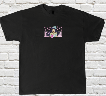 Naruto - Tricou Brodat Hinata - Premium Naruto
