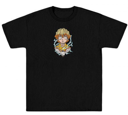 DemonSlayer - Tricou Brodat Bolt of Courage