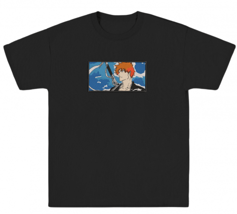 Bleach - Tricou Brodat Substitute’s Resolve Premium