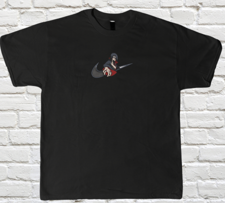 Naruto - Tricou Brodat Itachi - Premium Naruto