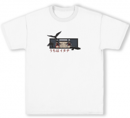 Tricou Brodat ItachiEyes - Premium Naruto [1]