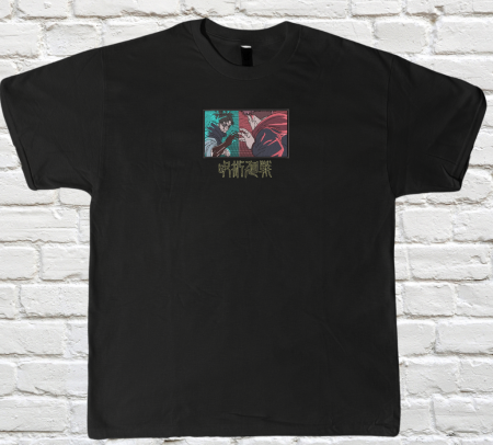 Jujutsu Kaisen - Tricou Brodat Itadori vs Choso - Premium