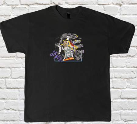 JoJo's Bizarre Adventure - Tricou Brodat JotaroKujo - Premium Bizarre Adventure