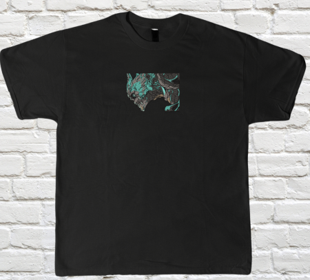 Kaiju No 8 - Tricou Brodat Kaiju No.8 - Premium