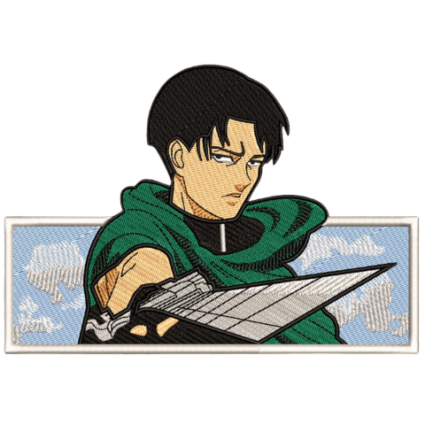 Tricou Brodat Levi Ackerman - Premium [2]