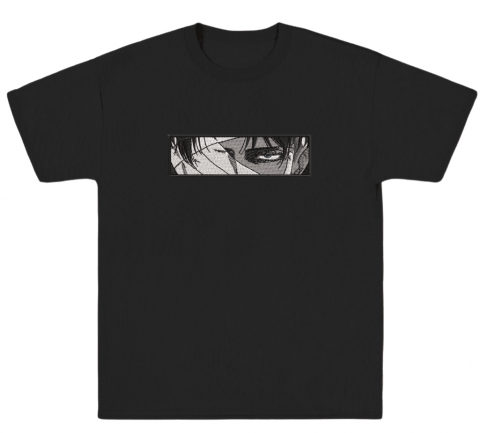 AttackOnTitan - Tricou Brodat Levi - Final Premium