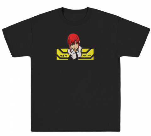 ChainSawMan - Tricou Brodat Soft Smile Premium