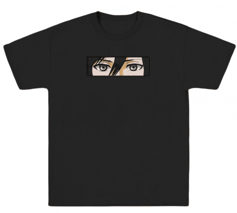 AttackOnTitan - Tricou Brodat Mikasa - Design Premium
