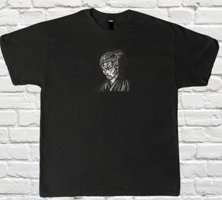 Alte Anime - Tricou Brodat MusashiMiyamoto - Premium