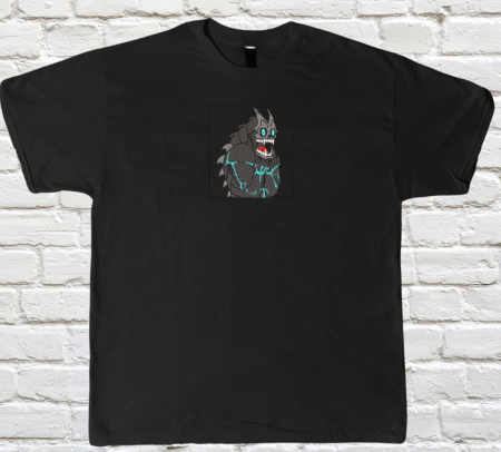 Kaiju No 8 - Tricou Brodat - Premium Kaiju No.8 Funny