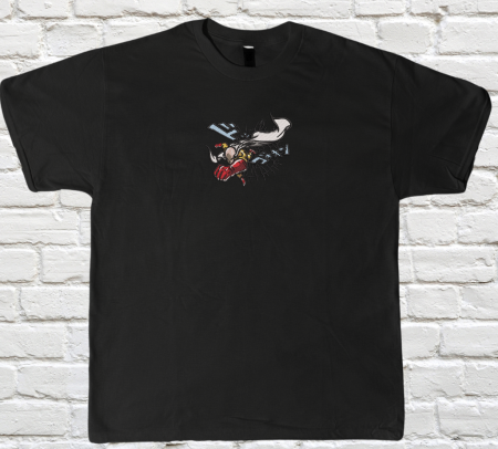 OnePunchMan - Tricou Brodat - Premium OnePunchMan