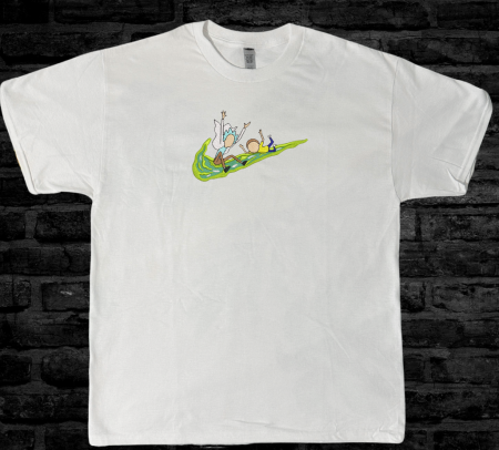 Tricou Brodat Rick and Morty - Design Premium [1]