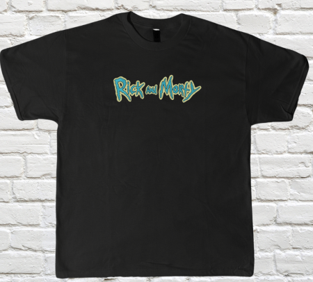 Tricouri - Tricou Brodat Rick and Morty - DesignScris Premium