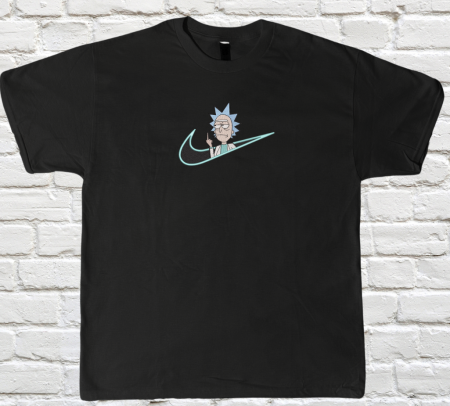 Colectii Non-Anime - Tricou Brodat Rick - Design Premium