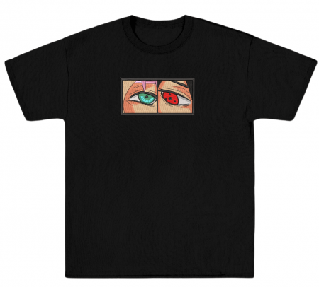 Tricouri - Tricou Brodat Sakura Sasuke  - Design Premium Naruto