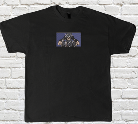 Tricouri - Tricou Brodat SasukeCurse - Premium Naruto