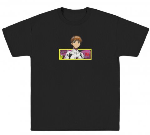 Evangelion - Tricou Brodat Burden of the Pilot Premium