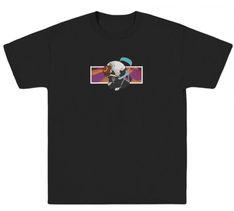 Evangelion - Tricou Brodat Behind the Mech Premium
