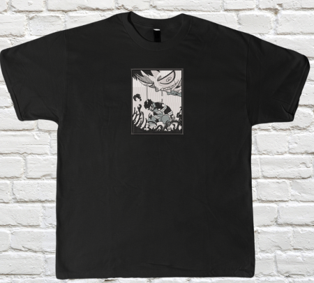 Fire Force - Tricou Brodat Shinra - Premium FireForce