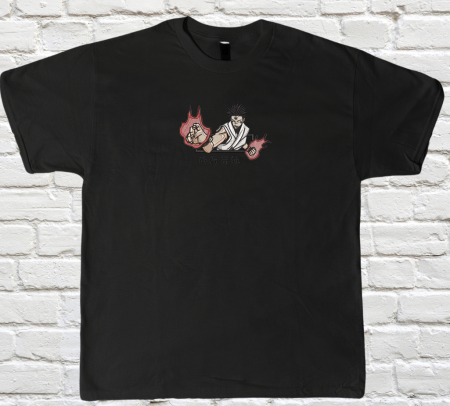 Jujutsu Kaisen - Tricou Brodat Sukuna - Megumi Premium JJk