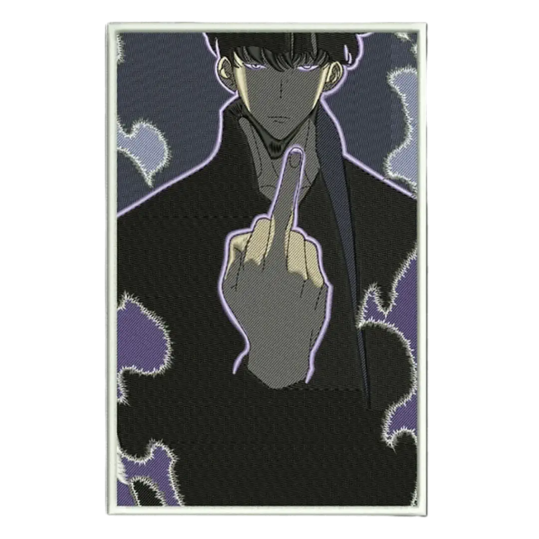 Tricou Brodat Sung Jin Woo - F*ck Premium [2]