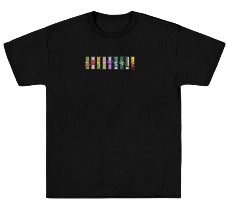 Infinity Demon Castle - Tricou Brodat Marks of the Hashira