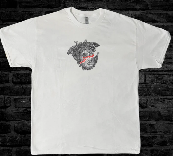 Tricou Brodat - Cursed Beauty Lab Test [1]