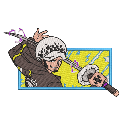 Tricou Brodat The Genius Pirate Premium [4]