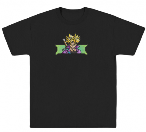 DragonBall - Tricou Brodat Future Warrior Design Premium