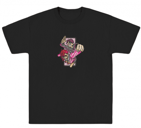 Dandadan - Tricou Brodat Supernatural Chaos Brodat Premium