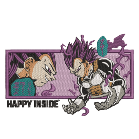 Tricou Brodat Saiyan Elite Design Premium [4]