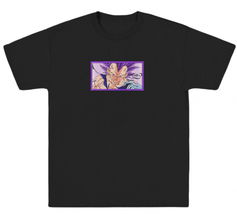 DragonBall - Tricou Brodat Saiyan’s Resolve Design Premium