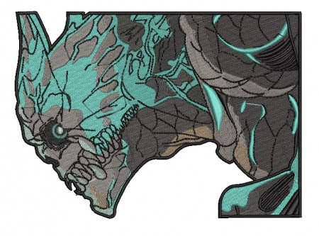 Tricou Brodat Kaiju No.8 - Premium [3]