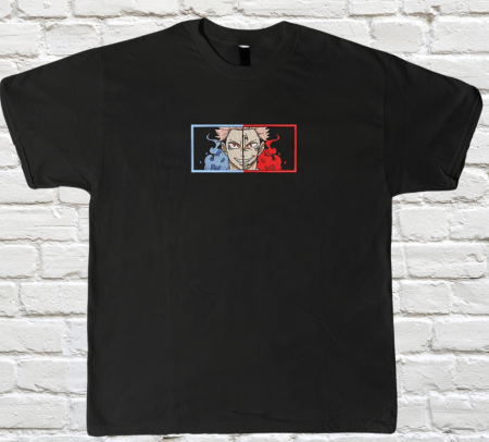 Jujutsu Kaisen - Tricou Brodat Yuji - Sukuna Premium JJk