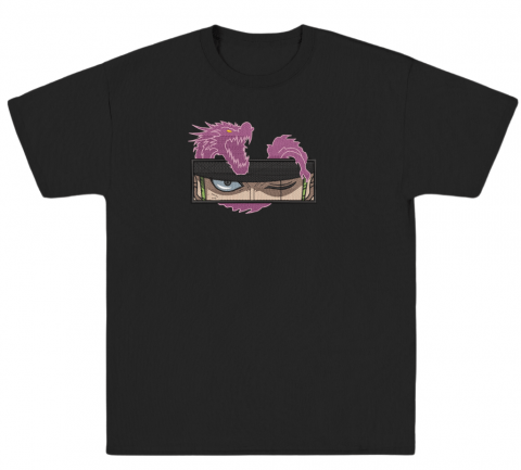 OnePiece - Tricou Brodat Santoryu Master Premium