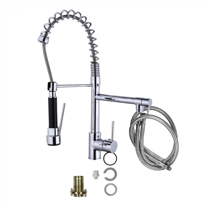 Three-Way Kitchen Faucet for Water Purification Filter, chrome [3]