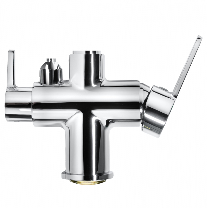 baterie bucatarie 3 cai chrome lucios [5]